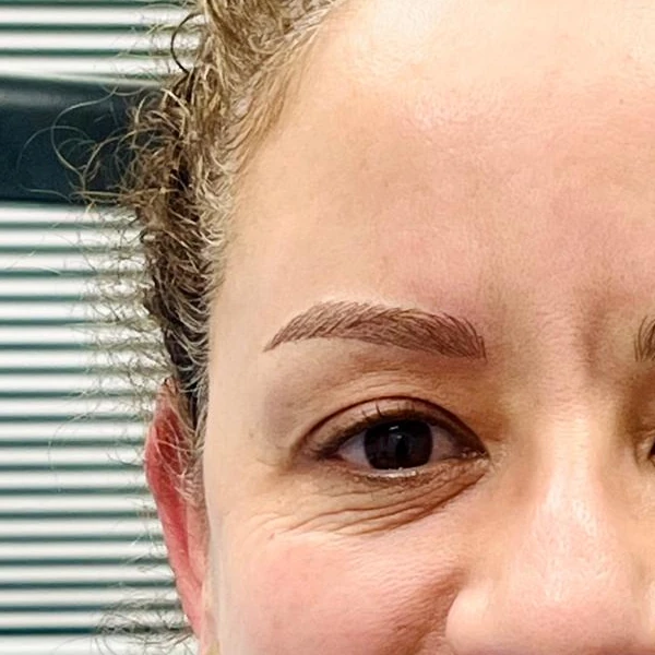 Microblading relleno y densidad Después