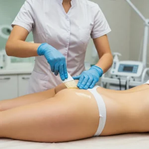 Imagen de depilación con cera de glúteos y ano en Patricia Osorio's Beauty