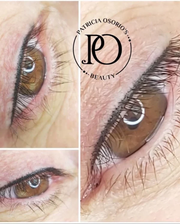 Imagen de tratamiento de lifting de pestañas en Patricia Osorio's Beauty