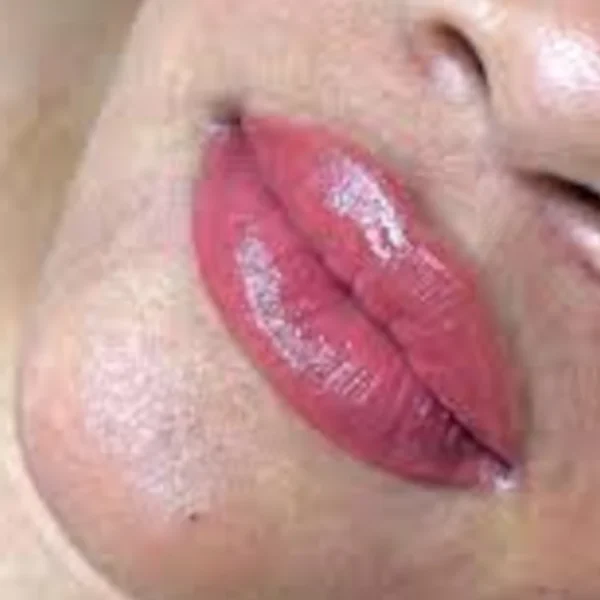 Imagen de tratamiento labios técnica acuarela en Patricia Osorio's Beauty